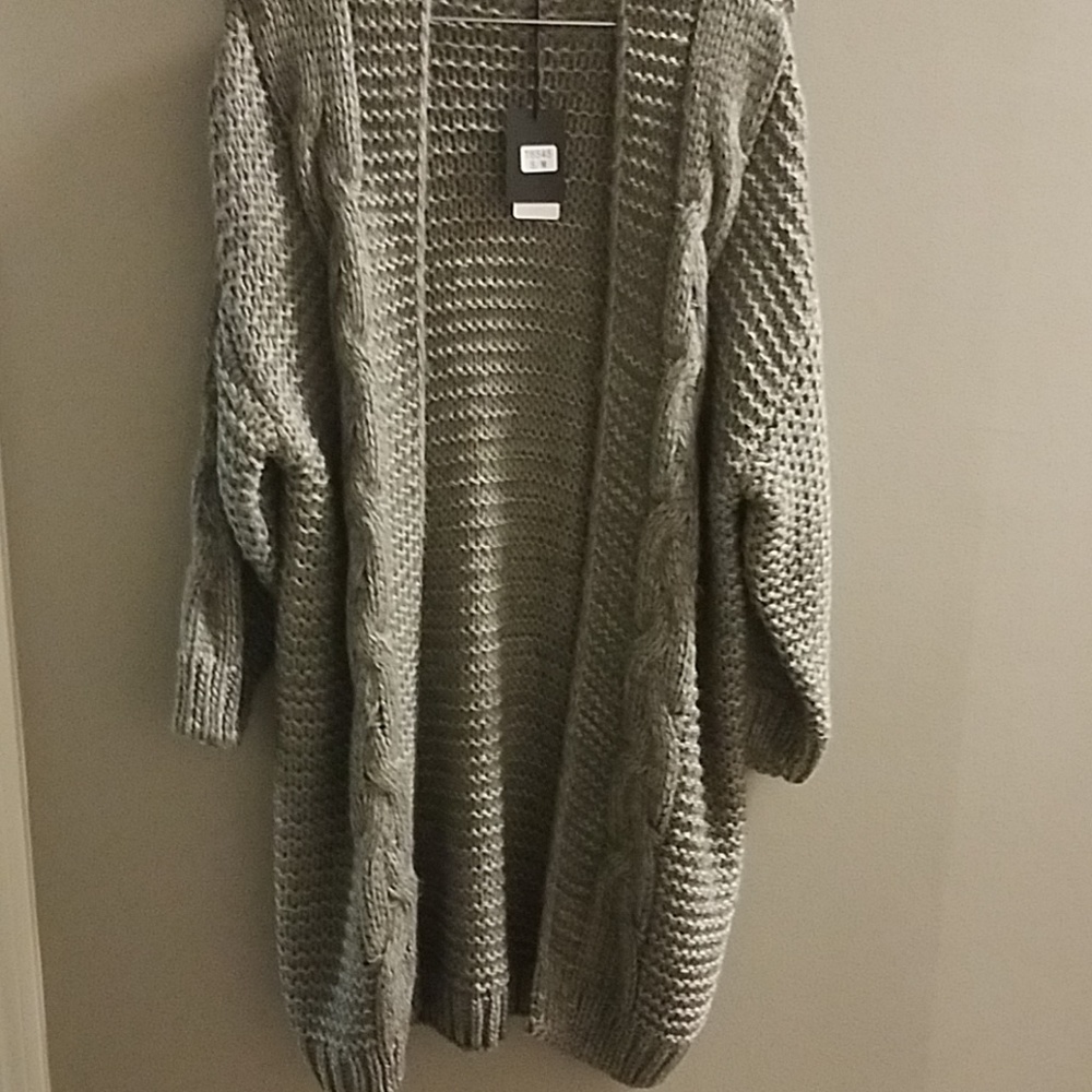 Blue B cardigan